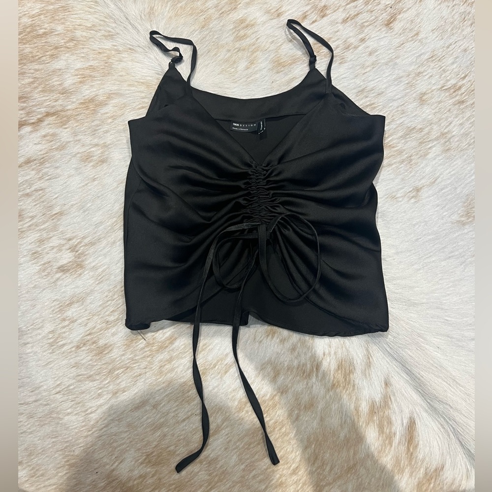 Asos black tank top